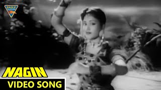 Man Dole Mera Tan Dole Video Song  Nagin 1954 Movie  Vyjayanthimala Pradeep  Eagle Mini [upl. by Dyche]