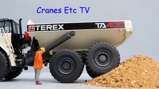 NZG Terex TA400 Articulated Dump Truck by Cranes Etc TV [upl. by Avril577]