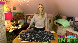 Pet DIY Series  Episode 1 Doggy PillowBed [upl. by Blakely]