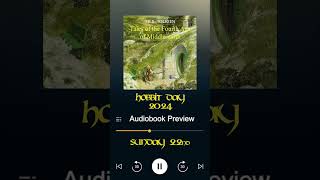 Hobbit Day Audiobook Teaser shorts hobbitday2024 tolkienweek tolkien lordoftherings [upl. by Noreik]