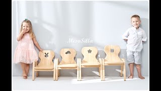 MesaSilla Adjustable Chair 寶寶自主學習單椅 [upl. by Dodwell]