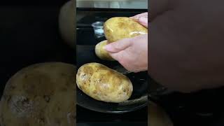 Air Fryer Baked Potatoes shorts [upl. by Leffen887]