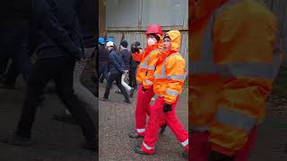 SHIP DRY DOCK Crew Mustering  Rotterdam Netherlands [upl. by Letney664]