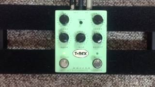 T REX Moller Møller OverdriveBoost Pedal [upl. by Xonel]