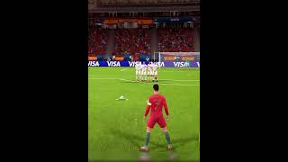 Cristiano Ronaldo Trivela Free Kick FIFA 18 fifa18 eafc25 fc25 ronaldo cristianoronaldo [upl. by Bettina488]