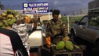 Marché nocturne Sainte Anne Guadeloupe [upl. by Storer]