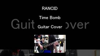 Time Bomb RANCID Guitar Cover shorts [upl. by Davon]