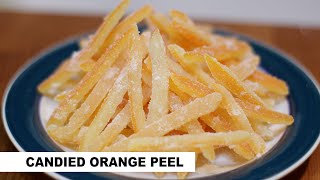 How to Make Candied Orange Peel [upl. by Ynffit142]