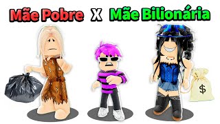 MÃE POBRE vs MÃE BILIONÁRIA NO BROOKHAVEN RP [upl. by Mina]