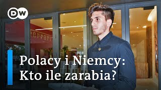 Polacy i Niemcy Kto ile zarabia [upl. by Norej218]