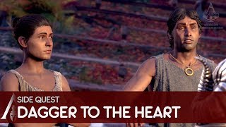 Assassins Creed Odyssey  Side Quest  Dagger to the Heart [upl. by Zachariah]