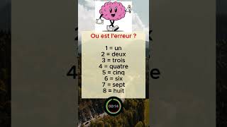 quotTrouve l’erreur dans cette suite logique de chiffres… Y arriverastu  🔢❓quot [upl. by Prouty]