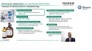 Tech Talk FUJIFILM on Photoresist Materials Development [upl. by Eceertal]