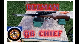 NEW 2017 BEEMAN QB CHIEF PCP 22cal Air Rifle FULL REVIEW [upl. by Azenav]