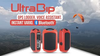 UltraBip Solar Vario GPS Logger Bluetooth for paragliding pilots [upl. by Amhsirak]