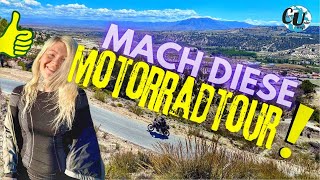 DIES ist ZU EMPFEHLEN🤙 Motorradtour Offroad Spanien [upl. by Cyma]