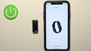 How to Pair FITBIT Inspire 2 with iPhone  Use Fitbit app on Apple Device to Connect Smartband [upl. by Zondra]