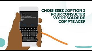 Consultation de solde Acep sur Orange Money [upl. by Ahsiya]