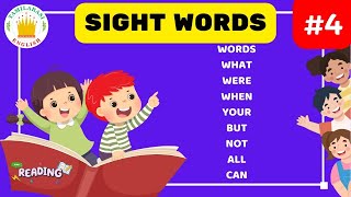 Sight Words  Sight Words Kindergarten  HighFrequency Words with example Tamilarasi English [upl. by Nevarc]