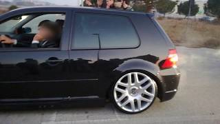 Sound Golf R32  Brutal acceleration r32 [upl. by Itsirhc162]