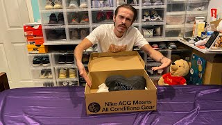 Unboxing Nike ACG Gaiadome Gore Tex Boots [upl. by Leirud500]