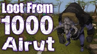 Runescape 3  Loot From 1000 Airut Harbingers of Tuska [upl. by Natalie970]