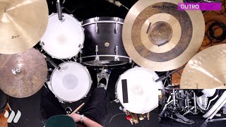 Something Has To Break  Red Rocks Worship  Drum Tutorial [upl. by Erlin]