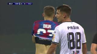 Sažetak GORICA vs HAJDUK 01 13kolo HNL 2223 [upl. by Uzia]