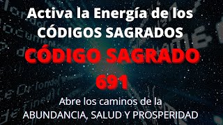 Atrae PROSPERIDAD y ABUNDANCIA 💵 con los CÓDIGOS SAGRADOS  691  11 22  ♥️🙏 [upl. by Anima265]