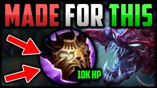 NEW ITEM BREAKS CHOGATH 10k HP 545 AD How to Play ChoGath amp CARRY for Beginners Season 14 [upl. by Iorgos]