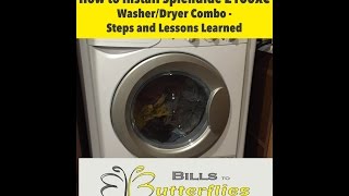 How to Install a Splendide WasherDryer Combo into a RV [upl. by Efren]