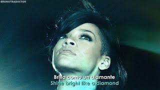 Rihanna  Diamonds  Lyrics  Español  Video Oficial [upl. by Feinberg]