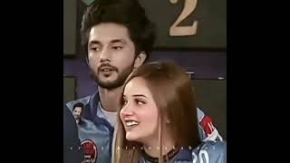 Rabeeca amp Hussain cute moments  Rabeesain Cute Moments in Game show [upl. by Domenech478]