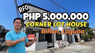 House Tour  74 Brand New Single Attached Corner House and Lot for sale in Binan LagunaSOLD [upl. by Ettenay234]