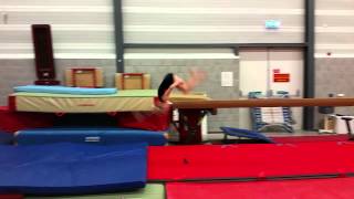 Emma Monteban overslag salto tumbling [upl. by Delbert343]