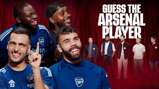 GUESS THE ARSENAL PLAYER  David Raya Mikel Merino Sharky amp Frimmy  Episode 6 [upl. by Mahan]