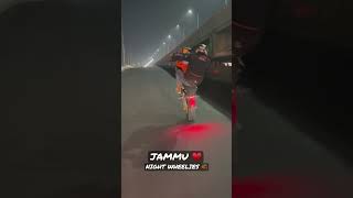 3rd Gear Wheelie 🥵 youtube youtubeshorts night ktm wheelies explorepage [upl. by Reeva]