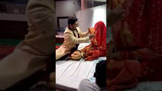 Gurnam bhullar Suhag Rat 🥰😚 punjabishoot wedding funny love song gurnambhullar [upl. by Sidran]