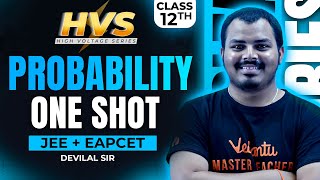 Probability Class 12 One shot in తెలుగు  EAPCET JEE Maths  EAPCET JEE 2025 [upl. by Siskind]