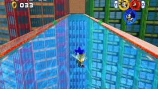 Sonic Heroes  Super Hard Mode  Grand Metropolis [upl. by Arretnahs]