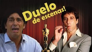 ESTEVANEZ VS AL PACINO ¿QUIÉN ES MEJOR ACTOR  Parte 1 [upl. by Airdnek]