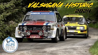 Valsugana Historic Rally 2024  Best of  action amp mistakes  rally historique HD [upl. by Eellac]