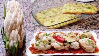 RECETTES CHOU FLEUR FACILE 😉👌 cuisine marocaine [upl. by Eybbob]