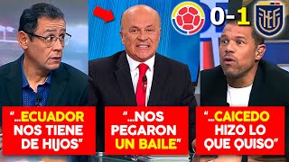 NO LO PODÍAN CREER ASÍ REACCIONÓ la prensa COLOMBIANA al BATACAZO de ECUADOR en Barranquilla 01 [upl. by Eb466]