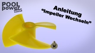 Poolroboter Richtig Warten  Dolphin Swell PlusRemote  Impeller Wechseln [upl. by Elrem]