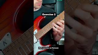 alternate picking exercise  1 note per string [upl. by Divine]