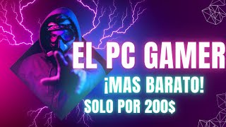 Compre el pc mas barato de Compra Gamer  200 mil pesos en 2024 [upl. by Burny685]