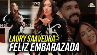 LAURY SAAVEDRA UNA MUJER FELIZMENTE EMBARAZADA [upl. by Ecarret]