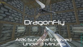 Dragonfly Meganeura Quatpenn  ARK Survival Evolved [upl. by Gen]