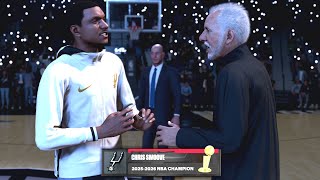 NBA 2K24 My Career  3rd Ring Ceremony New Players Debut [upl. by Ecienahs]